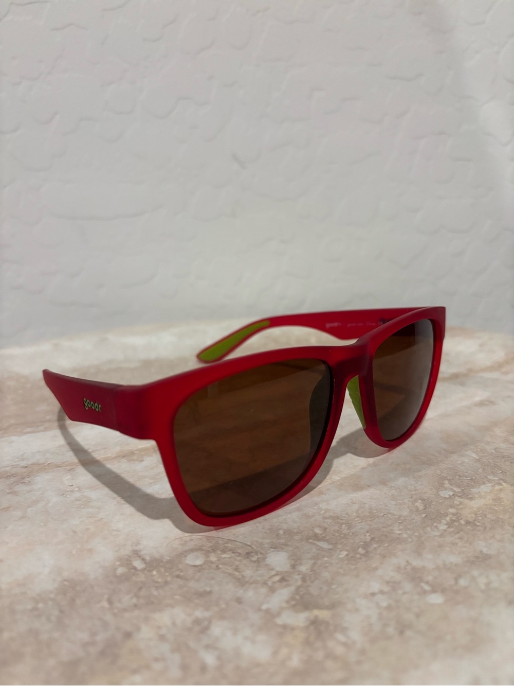 Goodr Grip it and Sip It Red Sunglasses
